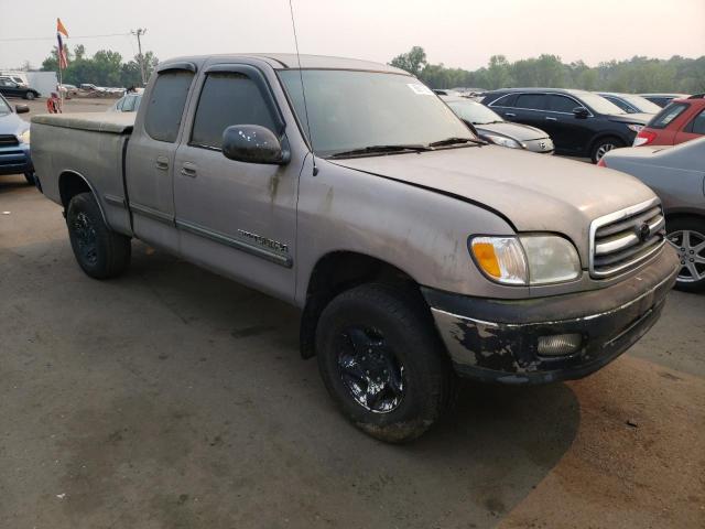 5TBBT4411YS123379 - 2000 TOYOTA TUNDRA ACCESS CAB GRAY photo 4