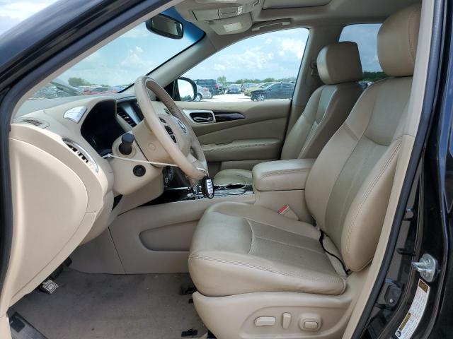 5N1AR2MN9EC694653 - 2014 NISSAN PATHFINDER S BLACK photo 7