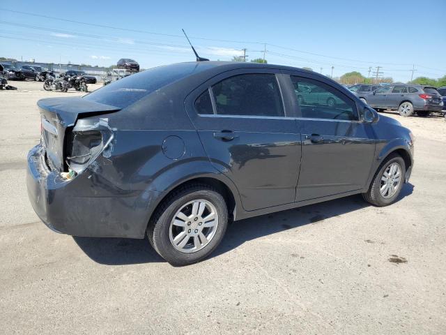 1G1JC5SHXE4152999 - 2014 CHEVROLET SONIC LT BLACK photo 3