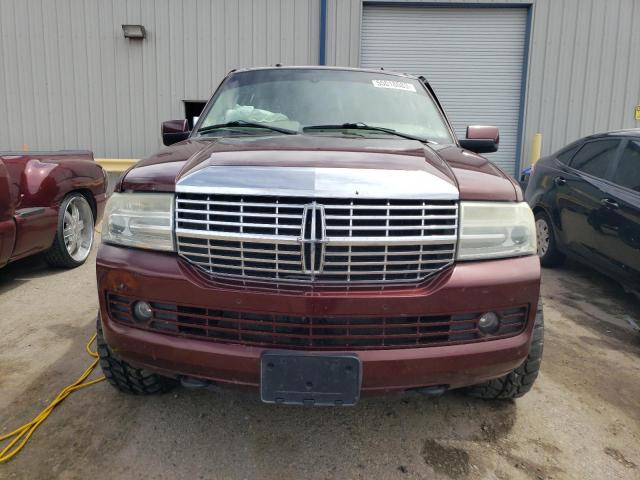 5LMJJ2H57BEJ05498 - 2011 LINCOLN NAVIGATOR 勃艮第红 照片 5