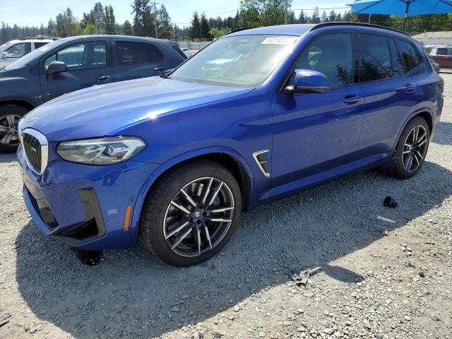 5YM13EC00N9K41801 - 2022 BMW X3 M BLUE photo 1