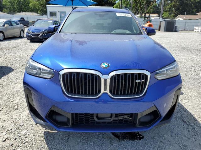 5YM13EC00N9K41801 - 2022 BMW X3 M BLUE photo 5