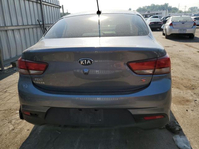 3KPA24AB4KE181572 - 2019 KIA RIO S GRAY photo 6