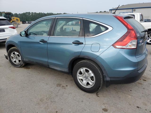 2HKRM3H38EH552612 - 2014 HONDA CR-V LX BLUE photo 2