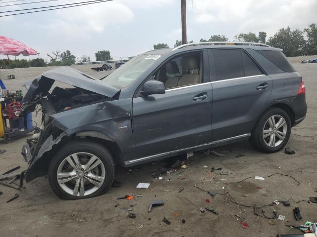 4JGDA5HB5CA023897 - 2012 MERCEDES-BENZ ML 350 4MATIC GRAY photo 1