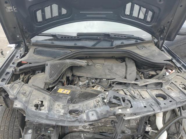 4JGDA5HB5CA023897 - 2012 MERCEDES-BENZ ML 350 4MATIC GRAY photo 11