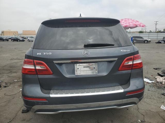 4JGDA5HB5CA023897 - 2012 MERCEDES-BENZ ML 350 4MATIC GRAY photo 6
