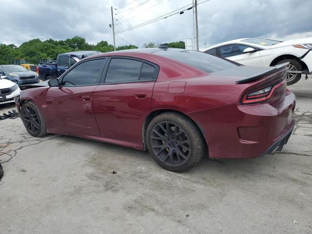 2C3CDXGJ9KH715998 - 2019 DODGE CHARGER SCAT PACK MAROON photo 2