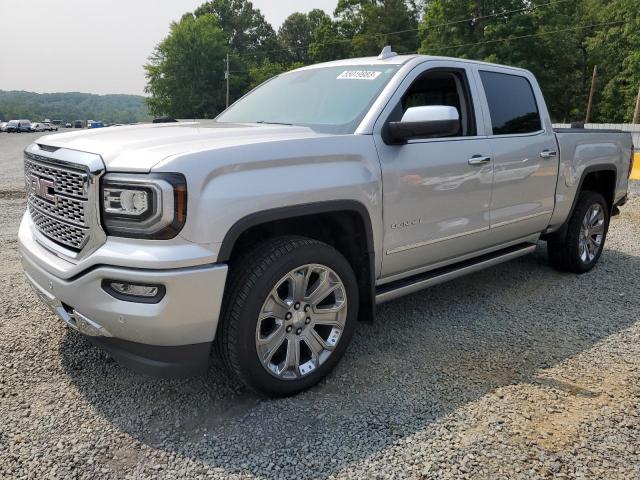 3GTU2PEJXJG531967 - 2018 GMC SIERRA K1500 DENALI SILVER photo 1