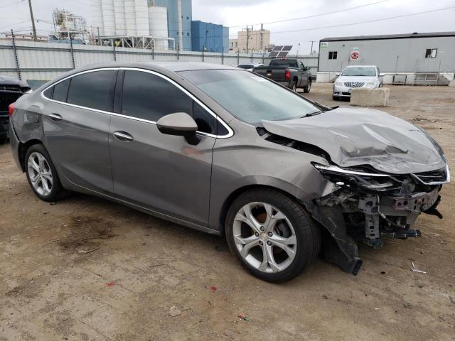 1G1BF5SM5J7142091 - 2018 CHEVROLET CRUZE PREMIER GRAY photo 4