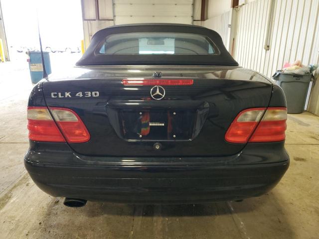 WDBLK70G4YT053483 - 2000 MERCEDES-BENZ CLK 430 BLACK photo 6