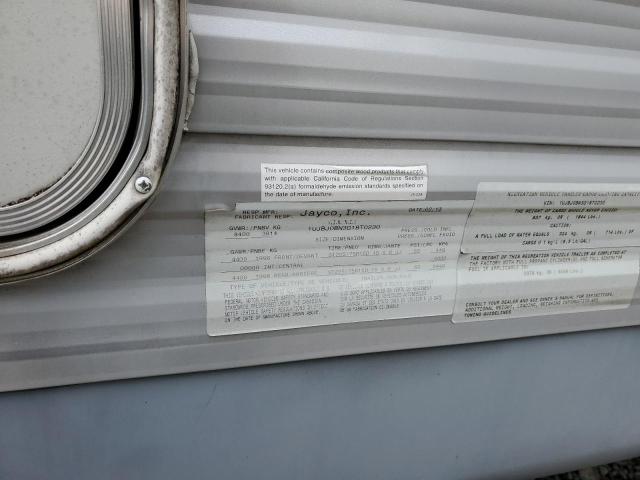 1UJBJ0BN3D18T0230 - 2013 JAYC TRAVEL TRL თეთრი ფოტო 10
