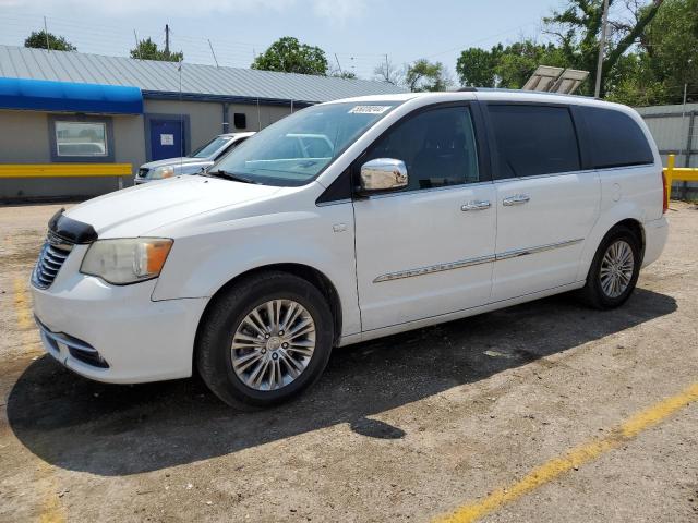 2C4RC1CG2ER413838 - 2014 CHRYSLER TOWN & COU TOURING L WHITE photo 1