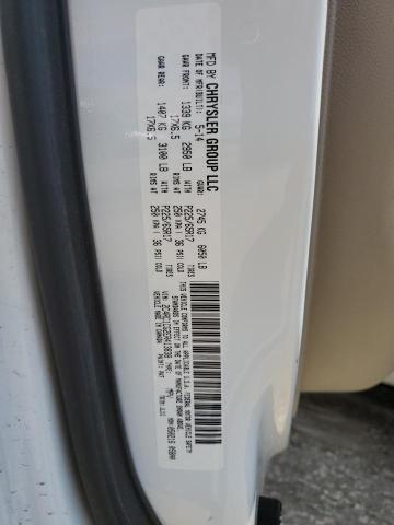 2C4RC1CG2ER413838 - 2014 CHRYSLER TOWN & COU TOURING L WHITE photo 13