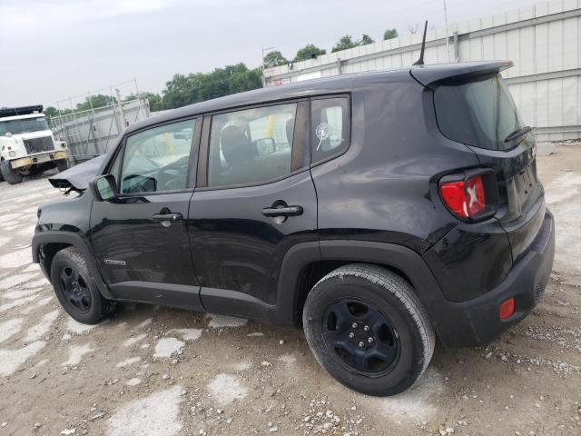 ZACCJAAB2HPE92357 - 2017 JEEP RENEGADE SPORT BLACK photo 2