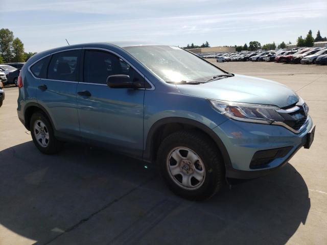 5J6RM4H34FL068336 - 2015 HONDA CR-V LX BLUE photo 4