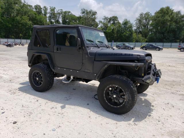 1J4FA29164P732381 - 2004 JEEP WRANGLER / SE BLACK photo 4