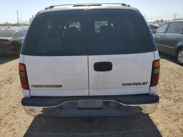 1GNEC16Z52J173428 - 2002 CHEVROLET SUBURBAN C1500 WHITE photo 6