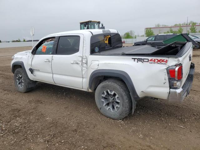 3TMCZ5AN6LM339714 - 2020 TOYOTA TACOMA DOUBLE CAB WHITE photo 2