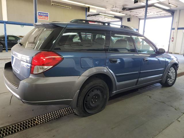 4S4BP60CX87355094 - 2008 SUBARU OUTBACK BLUE photo 3