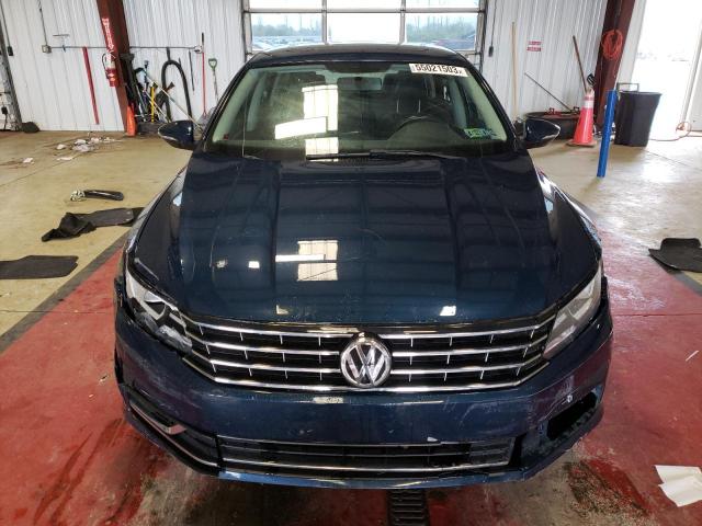 1VWLA7A3XKC010657 - 2019 VOLKSWAGEN PASSAT WOLFSBURG BLUE photo 5