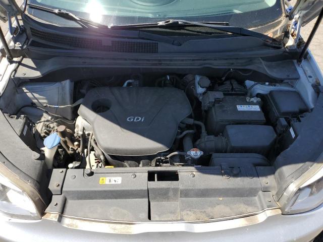 KNDJN2A2XF7811449 - 2015 KIA SOUL SILVER photo 11