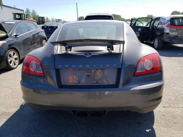 1C3AN69LX4X013586 - 2004 CHRYSLER CROSSFIRE LIMITED GRAY photo 6