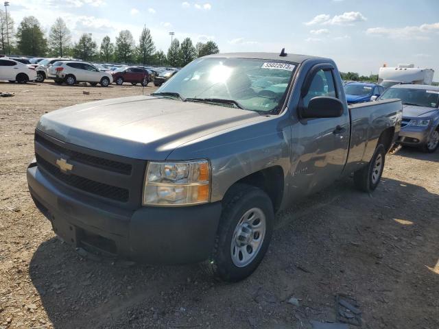 1GCEC14X57Z638518 - 2007 CHEVROLET SILVERADO C1500 CLASSIC GRAY photo 1