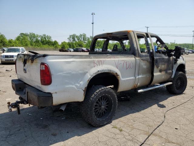 1FTSX21549EA77920 - 2009 FORD F250 SUPER DUTY WHITE photo 3