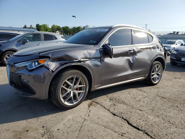 ZASPAKBN0L7C76312 - 2020 ALFA ROMEO STELVIO TI GRAY photo 1