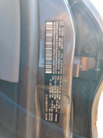 ZASPAKBN0L7C76312 - 2020 ALFA ROMEO STELVIO TI GRAY photo 13