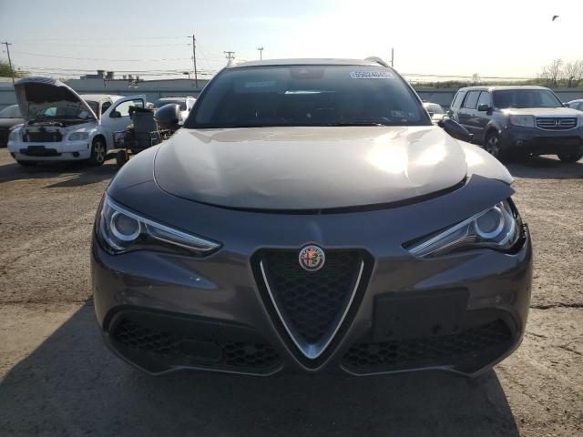 ZASPAKBN0L7C76312 - 2020 ALFA ROMEO STELVIO TI GRAY photo 5