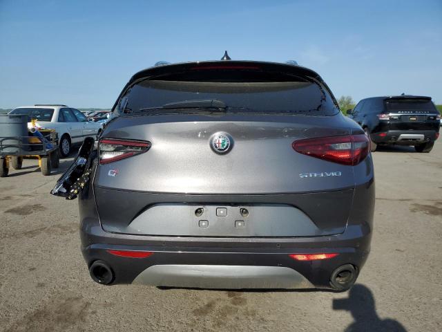 ZASPAKBN0L7C76312 - 2020 ALFA ROMEO STELVIO TI GRAY photo 6