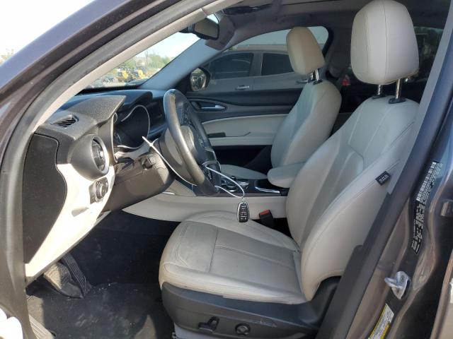 ZASPAKBN0L7C76312 - 2020 ALFA ROMEO STELVIO TI GRAY photo 7