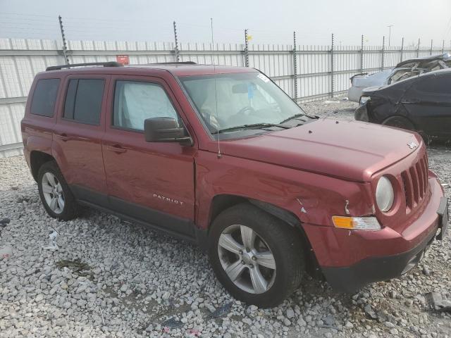 1C4NJPFB3ED764686 - 2014 JEEP PATRIOT LATITUDE MAROON photo 4