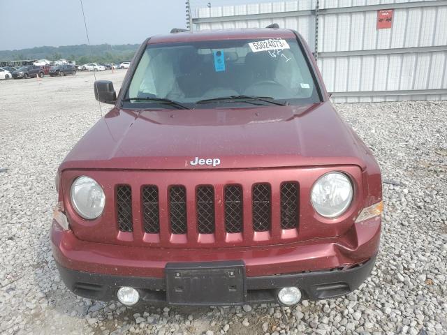 1C4NJPFB3ED764686 - 2014 JEEP PATRIOT LATITUDE MAROON photo 5