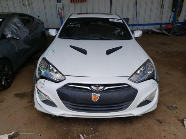 KMHHU6KJ7DU111395 - 2013 HYUNDAI GENESIS CO 3.8L WHITE photo 5