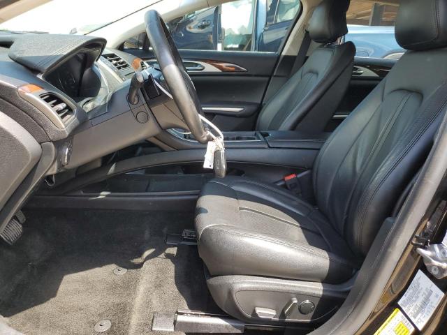 3LN6L2GK7GR633296 - 2016 LINCOLN MKZ BLACK photo 7