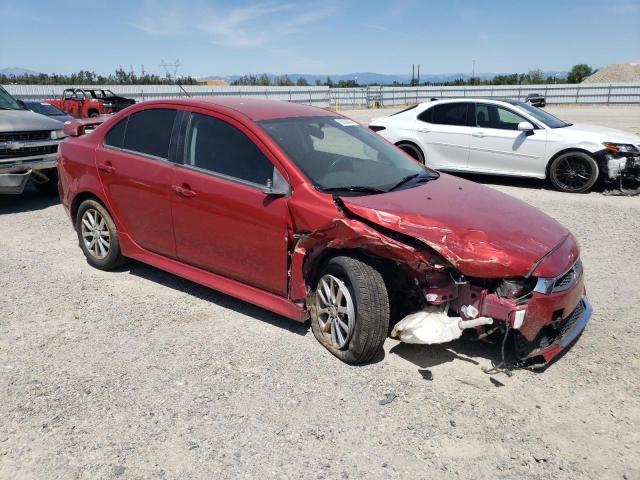 JA32U2FU5GU005232 - 2016 MITSUBISHI LANCER ES RED photo 4