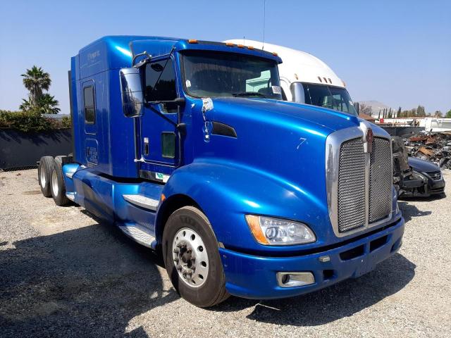 1XKAD49X1BJ295255 - 2011 KENWORTH CONSTRUCTI T660 BLUE photo 1