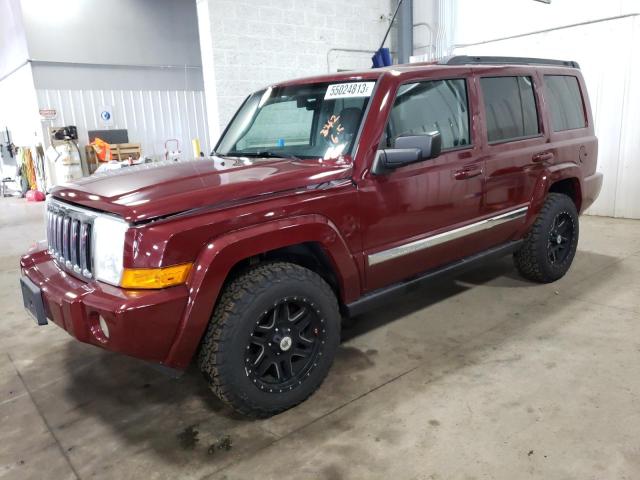 1J4RG4GK6AC140856 - 2010 JEEP COMMANDER SPORT MAROON photo 1