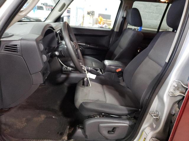 1J4RG4GK6AC140856 - 2010 JEEP COMMANDER SPORT მუქწითელი ფოტო 7