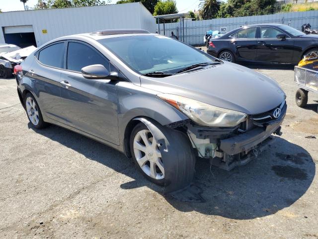 5NPDH4AE4DH228779 - 2013 HYUNDAI ELANTRA GLS GRAY photo 4