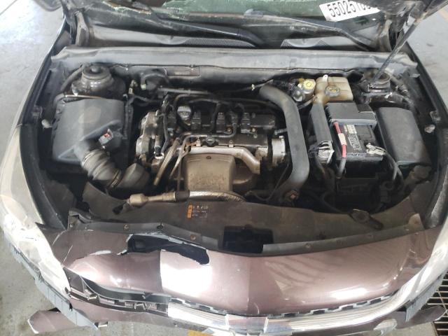 1G11G5SX5FF203424 - 2015 CHEVROLET MALIBU LTZ 棕色 照片 11