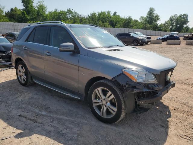 4JGDA5HB9CA039939 - 2012 MERCEDES-BENZ ML 350 4MATIC GRAY photo 4