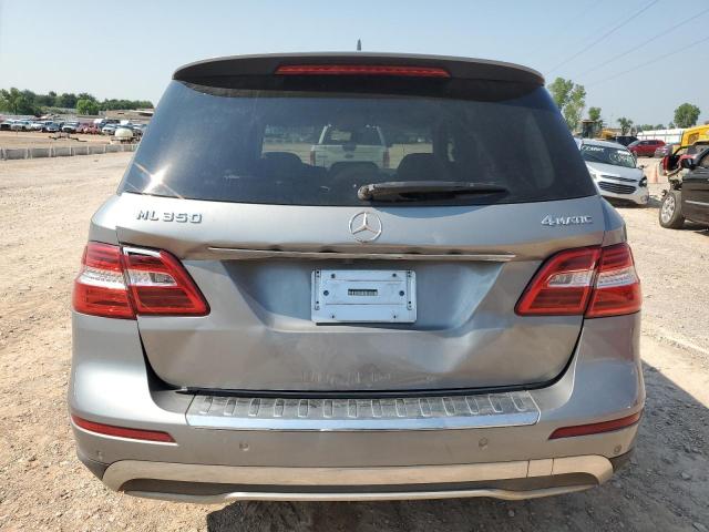 4JGDA5HB9CA039939 - 2012 MERCEDES-BENZ ML 350 4MATIC GRAY photo 6