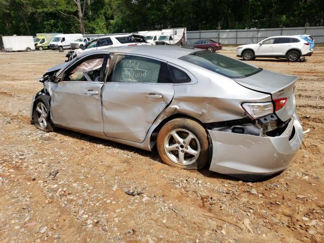 1G1ZB5ST5HF132744 - 2017 CHEVROLET MALIBU LS SILVER photo 2