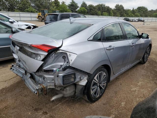 JHMFC1F72JX028191 - 2018 HONDA CIVIC EXL 银色 照片 3