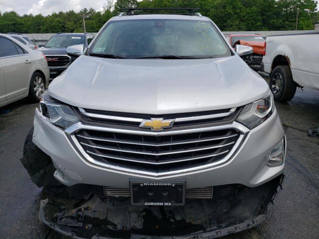 2GNAXWEX1J6165189 - 2018 CHEVROLET EQUINOX PREMIER SILVER photo 5