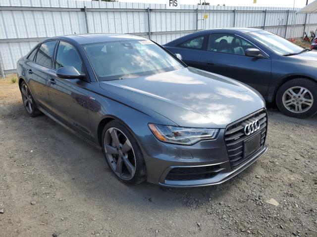 WAUHGAFC1FN012172 - 2015 AUDI A6 PRESTIGE ნაცრისფერი ფოტო 4